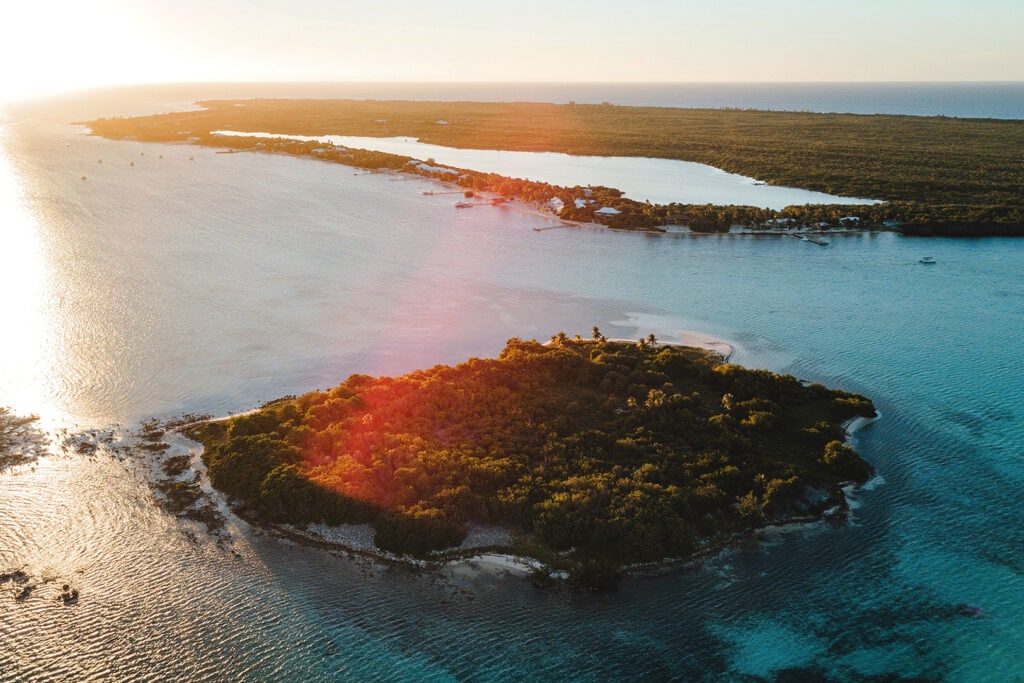 little cayman owen island drone photography mavik pro