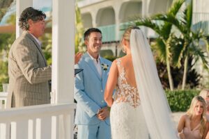 grand cayman westin seven mile beach wedding photography ceremony