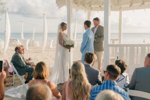 grand cayman westin seven mile beach wedding photography ceremony