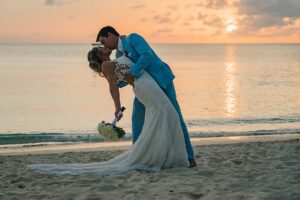 grand cayman westin seven mile beach wedding photography sunset