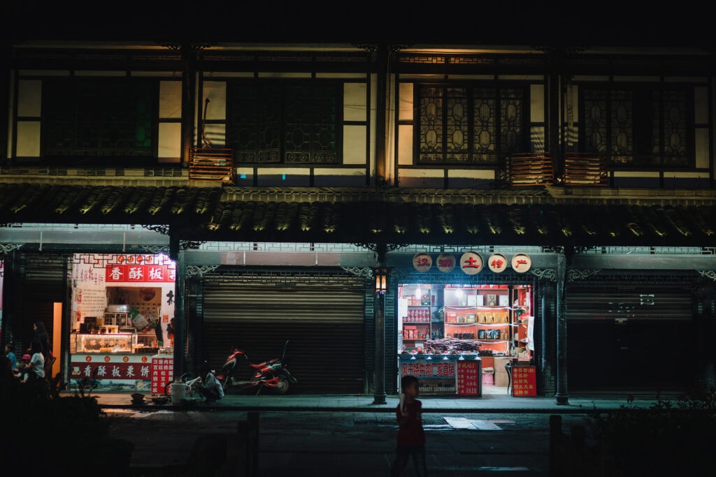 sichuan china street photography jiezi town