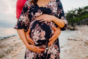 spotts beach grand cayman family maternity photography