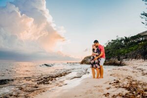 spotts beach grand cayman family maternity photography