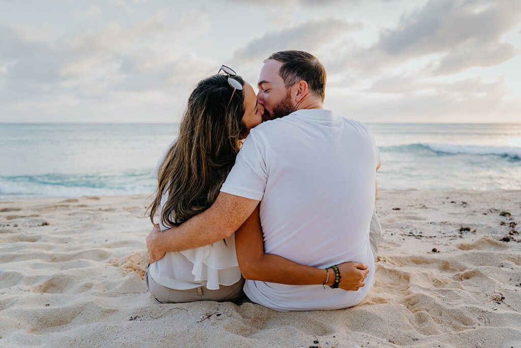 grand cayman seven mile beach surprise proposal engagement will lilla