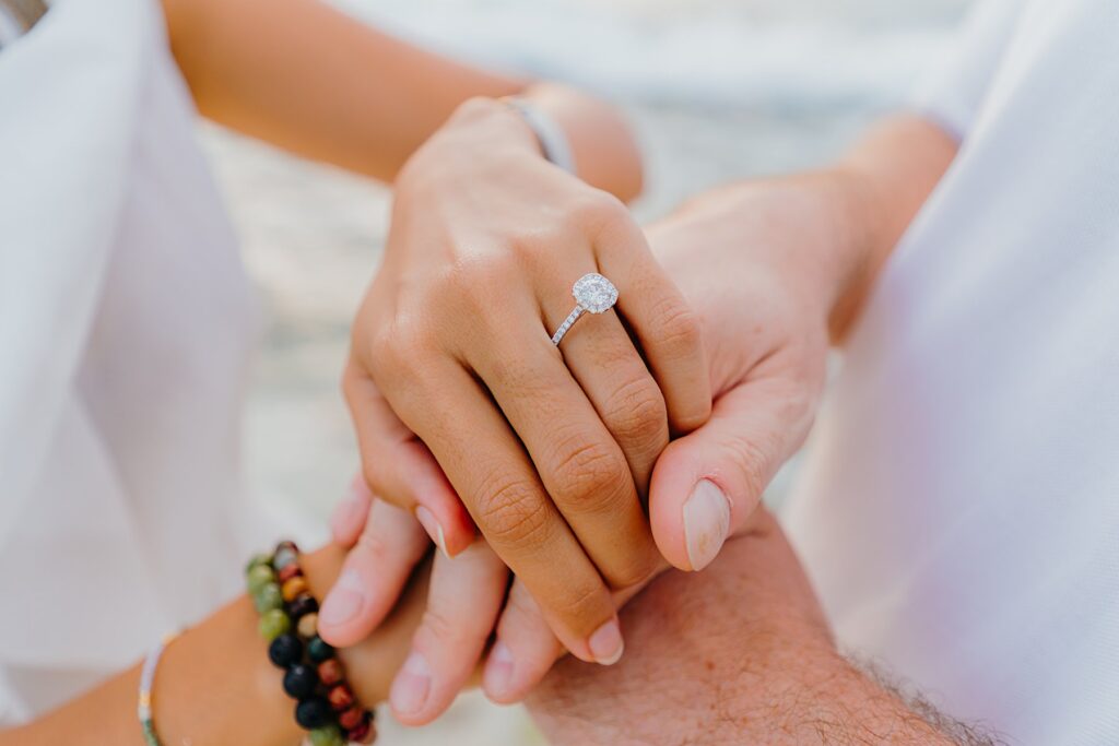 grand cayman seven mile beach surprise proposal engagement will lilla