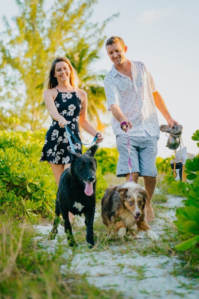 grand cayman starfish point engagement couple photography