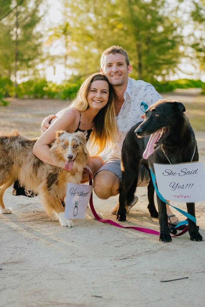 grand cayman starfish point engagement couple photography