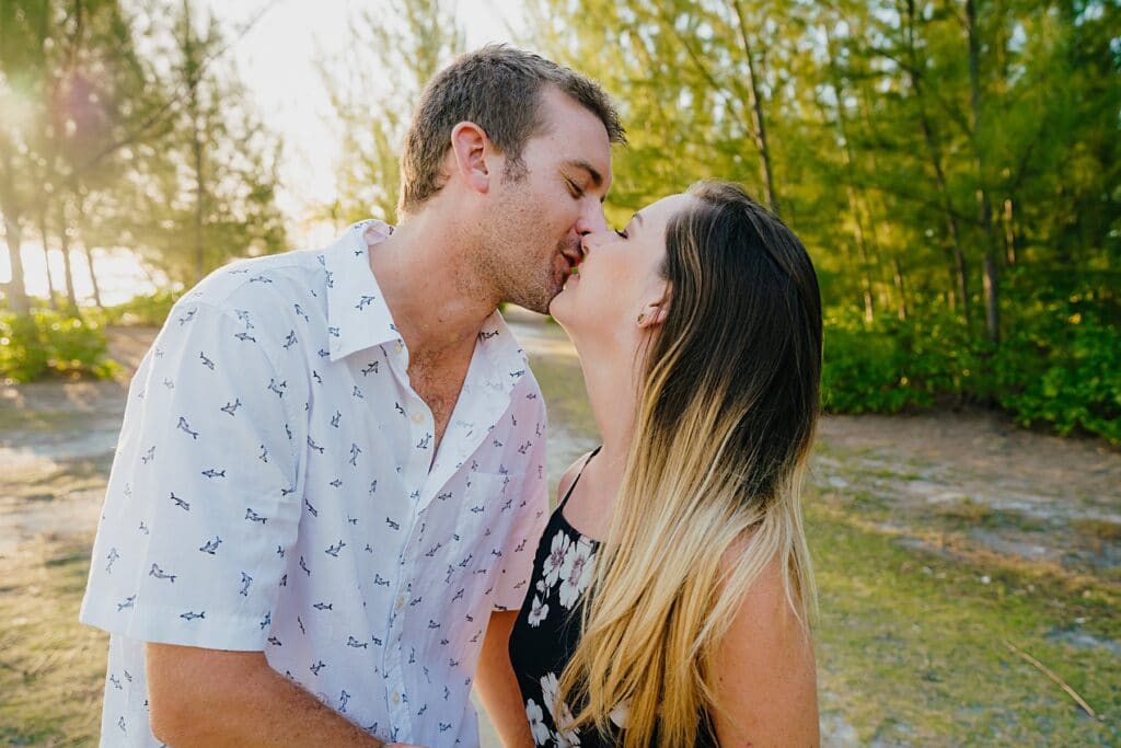 grand cayman starfish point engagement couple photography