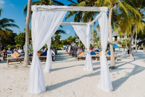 grand cayman wedding kaibo rum point beach ceremony