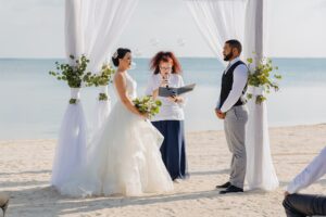 grand cayman wedding kaibo rum point beach ceremony