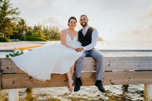 grand cayman wedding kaibo rum point beach sunset