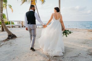 grand cayman wedding kaibo rum point beach sunset