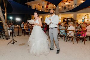 grand cayman wedding kaibo rum point reception