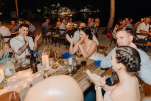 grand cayman wedding kaibo rum point reception