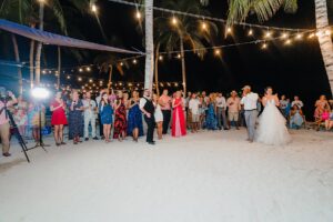 grand cayman wedding kaibo rum point reception