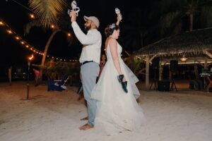 grand cayman wedding kaibo rum point reception