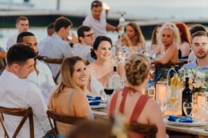 grand cayman wedding kaibo rum point reception