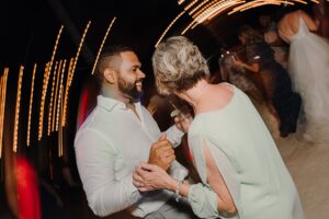 grand cayman wedding kaibo rum point sparkler dance