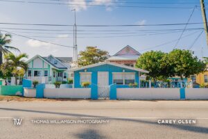 bodden town historic cayman islands stock photography