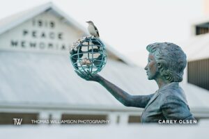 george town heroes square historic cayman islands stock photography