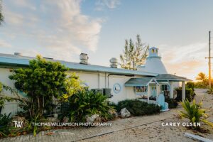 lighthouse resturant historic cayman islands stock photography