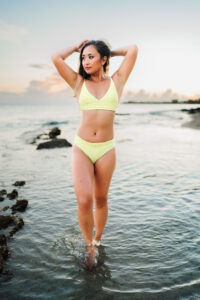 cayman islands asian model beach lifestyle photographer