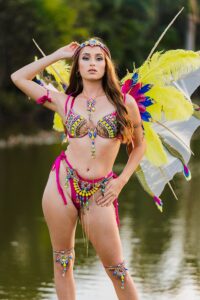 caymas swanky cayman islands carnival model photography