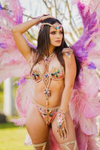 caymas swanky cayman islands carnival model photography