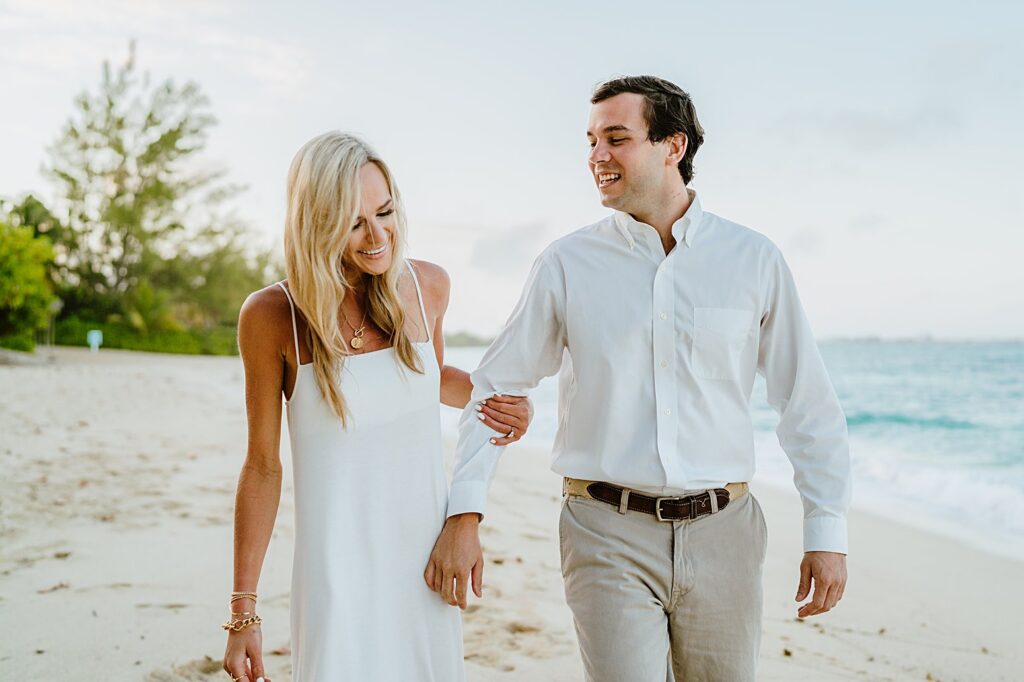 cemetery beach grand cayman couple engagement