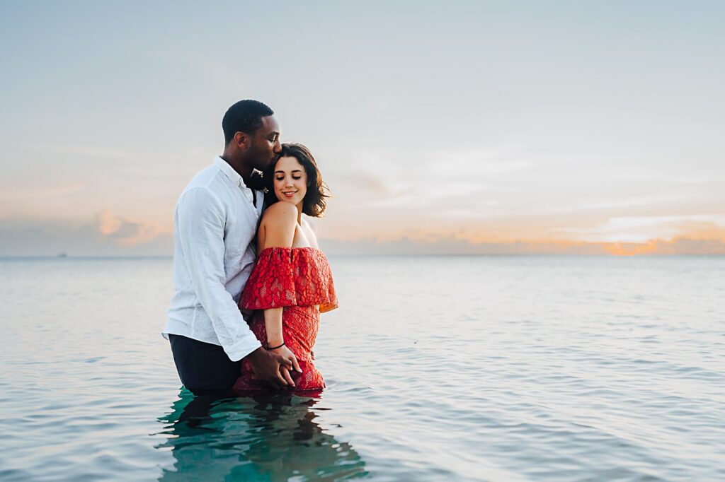 couple photographer cayman islands beach kimpton seafire