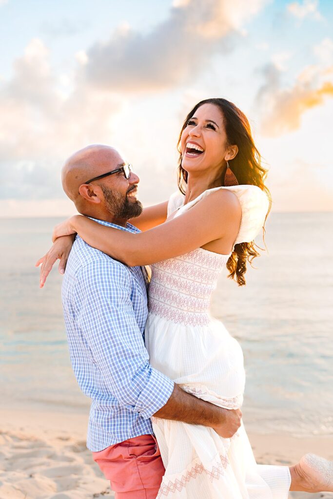 auckland engagement couple photographer beach