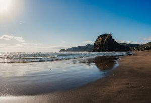 auckland piha beach travel photography