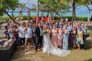 auckland wedding photographer small beach wedding