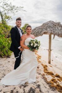 auckland wedding photographer small beach wedding