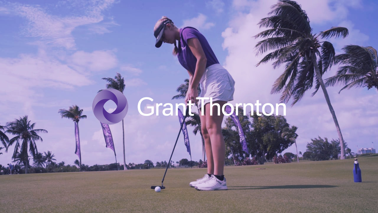grant thornton golf charity corporate event video production videographer